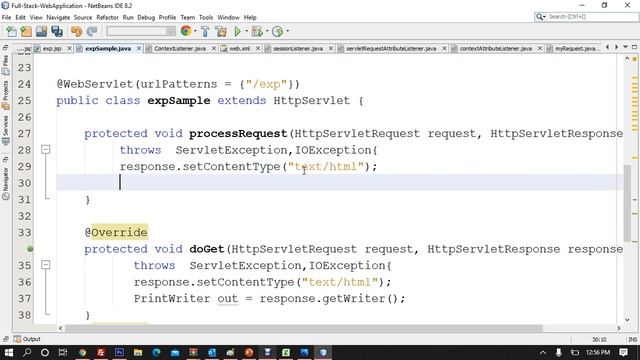 JSP Tutorial: Servlet API Wrapper Classes in JSP-Servlets (Video Part 26). смотреть онлайн