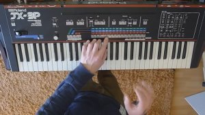 Roland JX-3P Sound Demo - my sounds