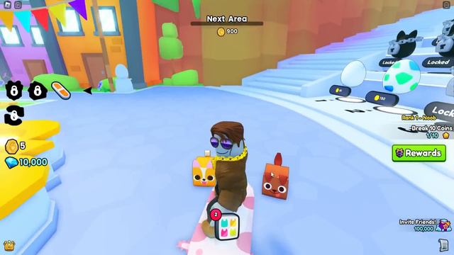 БЕДНЫЙ НУБ ПРОТИВ БОГАТОГО НУБА В PET SIMULATOR 99 ROBLOX смотреть онлайн