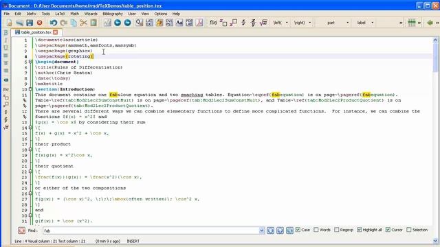 LaTeX: How to Turn a Table on its Side смотреть онлайн