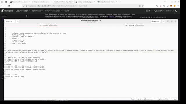 Установка ноды Subspace от А-до-ЯУчаствуем в награждаемом Тестнете Gemini 3H Advanced-CLI
