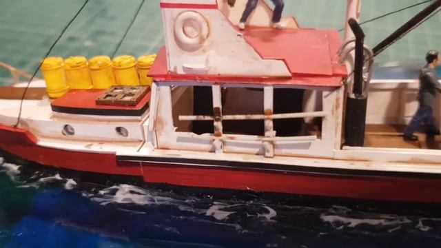 Jaws - "You're gonna need a bigger boat!" Diorama смотреть онлайн