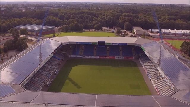 Hansestadt Rostock von oben смотреть онлайн