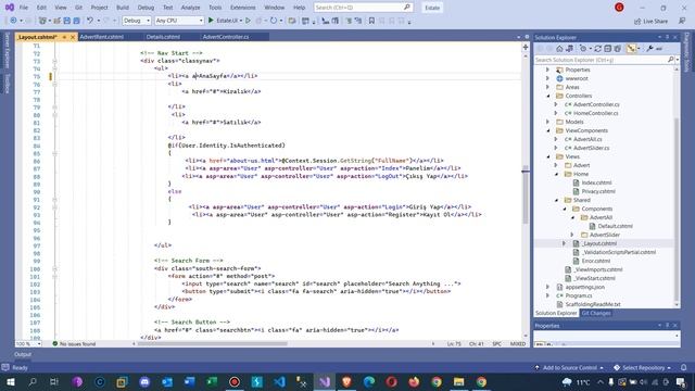 .Net Core 5.0 ile Emlak Sitesi - Satılık ve Kiralık Durumuna Göre İlanların Getirilmesi смотреть онлайн