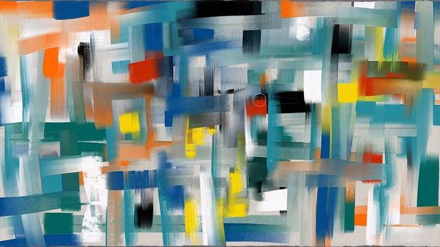 Patchwork abstract art смотреть онлайн