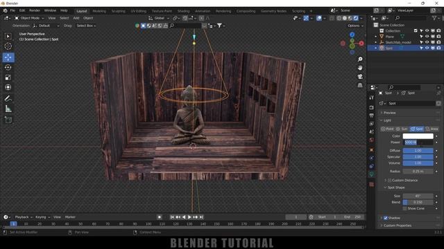 God Rays or Volumetric Lights in Blender 3.2 | Eevee Render смотреть онлайн