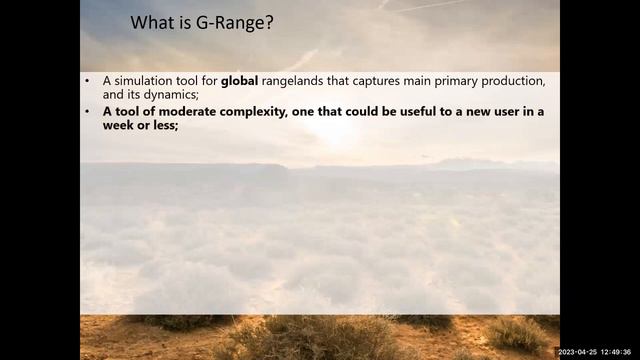 Grid Based Modeling 101 Using the G Range and SAVANNA Landscape Models смотреть онлайн