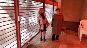 Отзыв клиента Лэндал. Прозрачные рольставни в частном доме