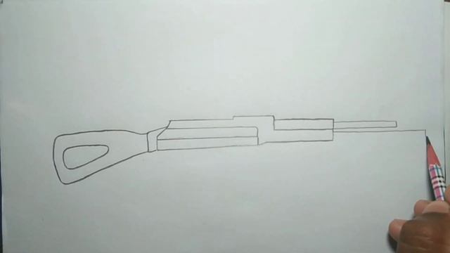 How to draw AK 47 Kalashnikov|Easy Drawing смотреть онлайн