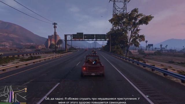 GTA 5 на PC - Спасение от копов будущего напарника смотреть онлайн