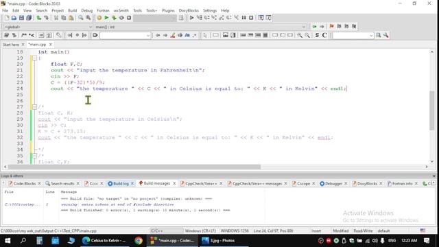 Problem Solving, C++, 030 | convert temperature in cpp смотреть онлайн