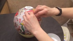 Как сделать макет Луны из папье-маше