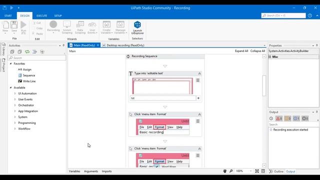 UiPath tutorial in Tamil - Basic and Desktop recording смотреть онлайн