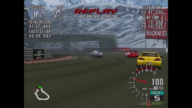 Sega GT - Gameplay Dreamcast HD 720P смотреть онлайн