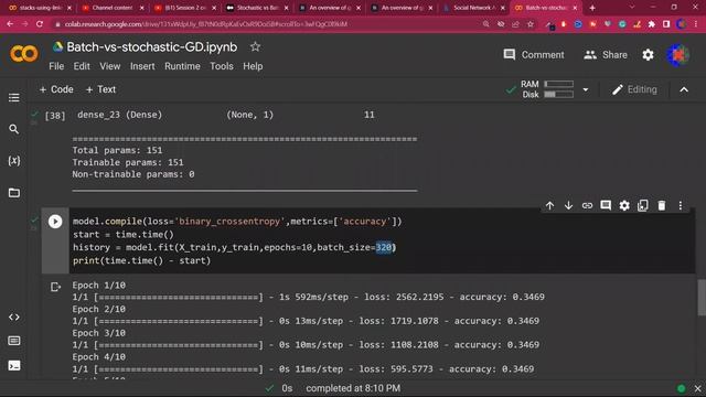 Gradient Descent in Neural Networks | Batch vs Stochastics vs Mini Batch Gradient Descent смотреть онлайн