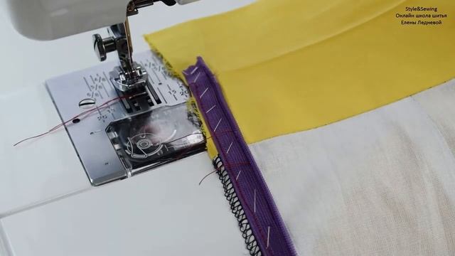 Как вшить потайную молнию в юбке с поясом? Часть 2. смотреть онлайн