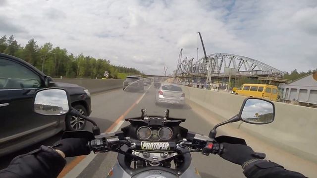 Suzuki V-Strom 1000 | обычный выходной день смотреть онлайн