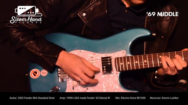 Silver Hand Pickup's "69 Strat middle" (clean) смотреть онлайн