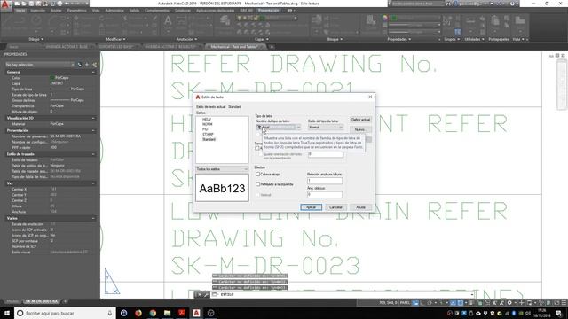 AutoCAD 2019 Modificar estilos de textos смотреть онлайн