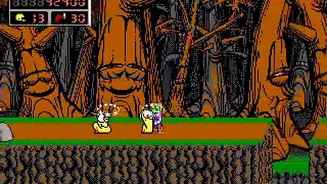Commander Keen 4 - The Secret of the Oracle playthrough - Level 3 - Slug Village смотреть онлайн