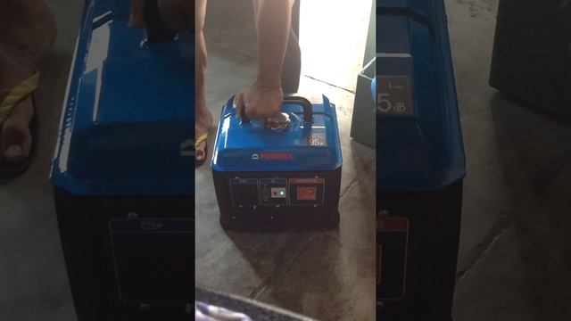 Oshima Ferrex Inverter Generator-nagblink Ang Green Light At Hindi Na Gumana