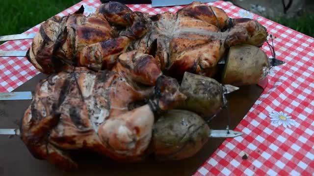 КУРЫ в ТАНДЫРЕ. ВКУСНЫЙ РЕЦЕПТ!! смотреть онлайн