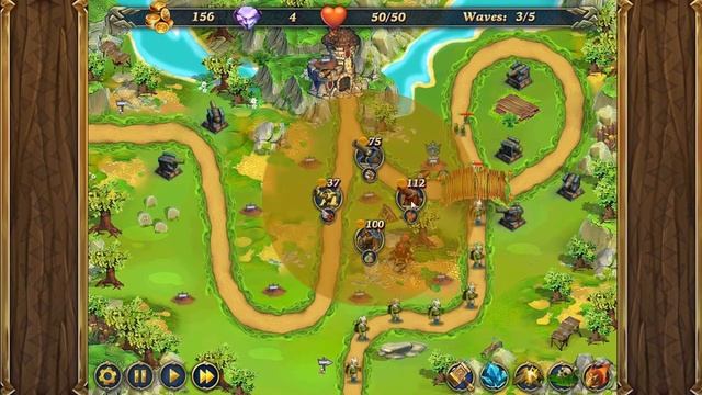 Royal Defense Forgotten Fields Level 1-12 Hard 3 Stars смотреть онлайн