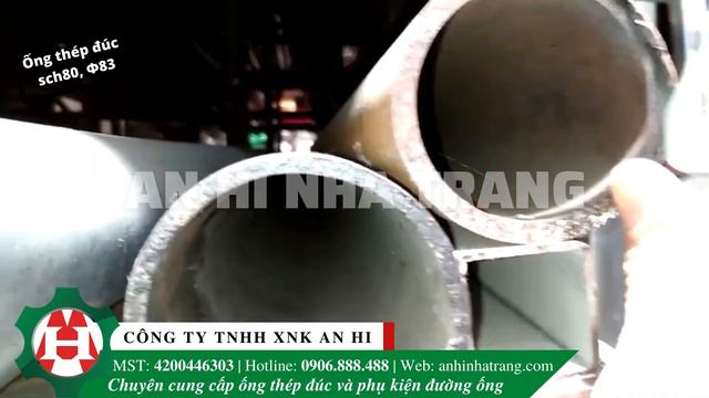 ỐNG THÉP ĐÚC SCH80 PHI 83 смотреть онлайн