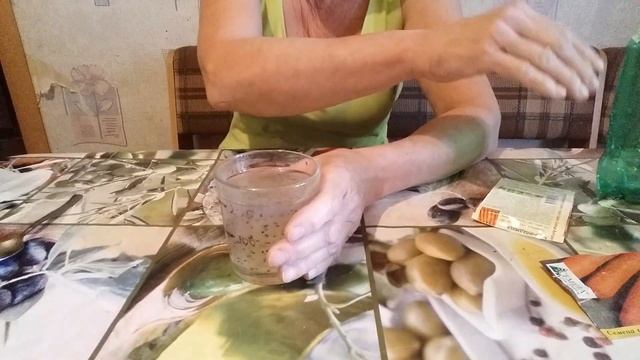 Посев моркови в клейстере