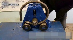 Прокат трубы на профилегибе/трубогибе ручном серия TV-1/200 и TV-1/250