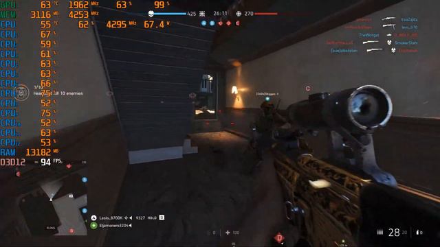 GTX 1060 6GB | BATTLEFIELD V - 1080p смотреть онлайн