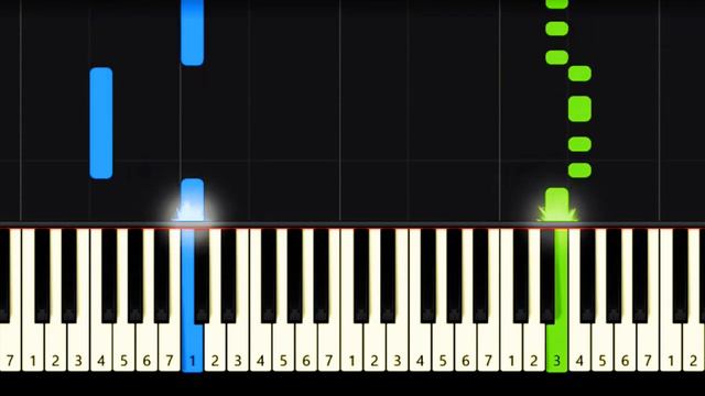 Jingle Bells Song (Piano Tutorial) ~ EASY смотреть онлайн