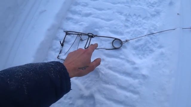 Установка проходных капканов. Подготовка к следующему сезону. смотреть онлайн