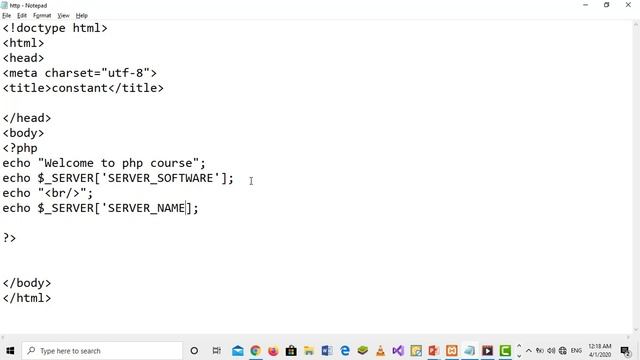 Using Environment Variables in PHP| php course for beginners|LEC 5 смотреть онлайн
