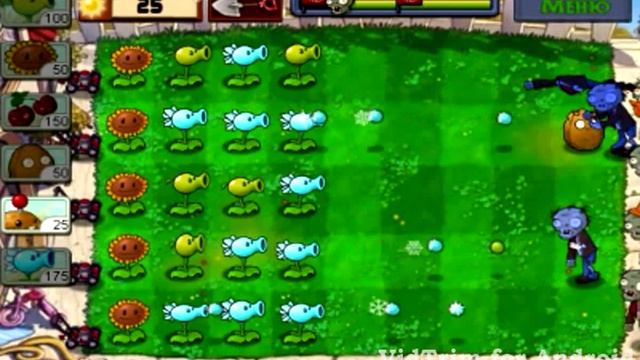 Прохождения игры plants vs zombies (андроид) #3 смотреть онлайн