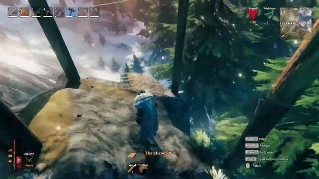 Valheim - Boat Slide / Ramp Construction Time-Lapse Pt.3 смотреть онлайн