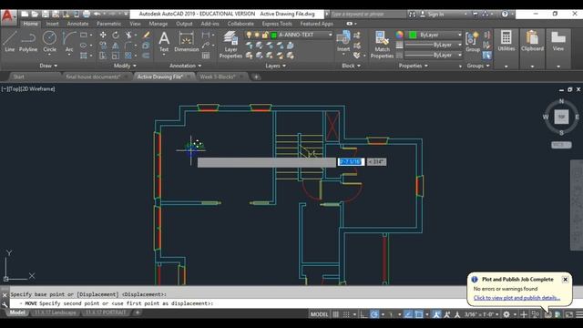 Room Names in AutoCad смотреть онлайн