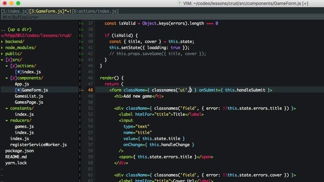 React & Redux & React-Router & Node.js 实战 crud 项目 #9 客户端发送创建记录的请求 смотреть онлайн