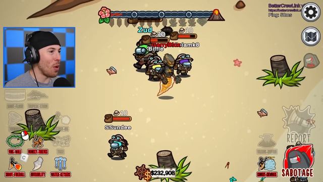 Natural Disaster Mod in Among Us смотреть онлайн