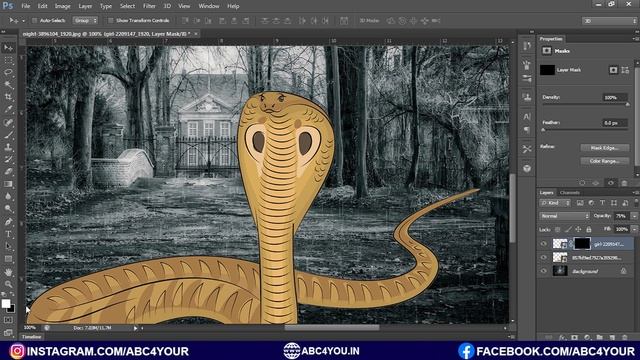 Mask editing Photoshop Face Replace in Cobra in Photoshop cs6 смотреть онлайн
