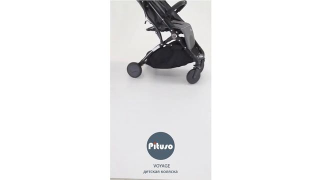 Коляска Pituso Voyage складывание смотреть онлайн