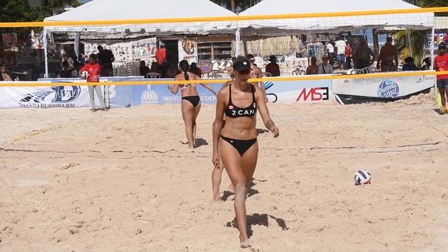 FINAL TOUR NORCECA ? BEACH VOLLEYBALL ? VOLEIBOL DE MUJERES 2022 смотреть онлайн