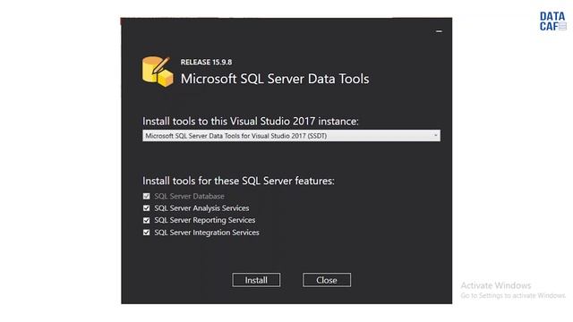 SQL Server Data Tools (SSDT) for Visual Studio 2017 [Installation Steps] смотреть онлайн