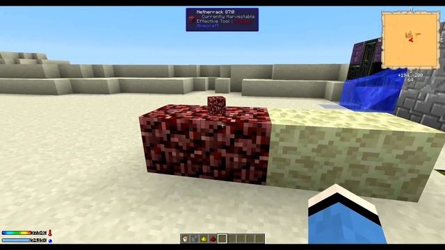 FTB Crash Landing Tutorial, Easy Obsidian, End Stone, Netherrack and Soul sand смотреть онлайн