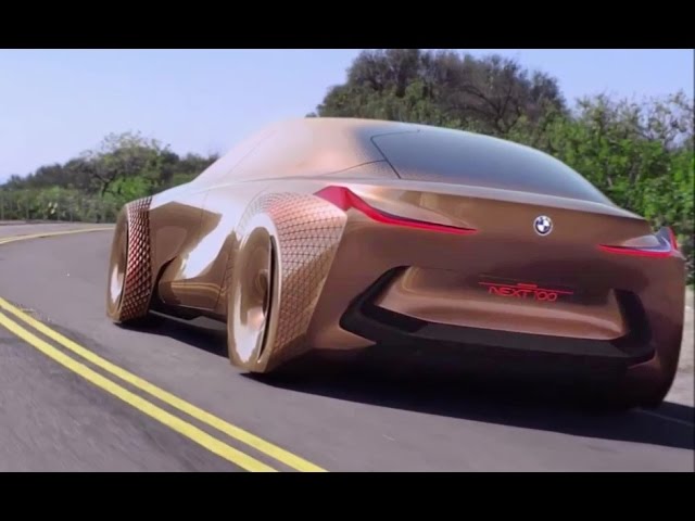 BMW Vision Next 100 - interior Exterior and Drive смотреть онлайн