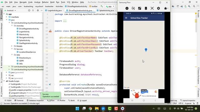 Android College Projects (Project 02) School Bus Tracker смотреть онлайн