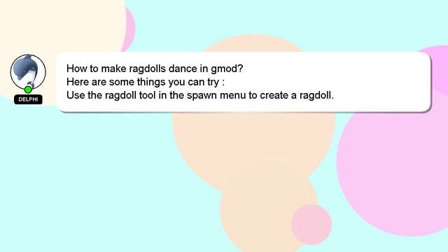 How to make ragdolls dance in gmod? смотреть онлайн