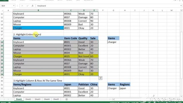 how to use Excel Conditional Formatting in pashto language part 3 смотреть онлайн