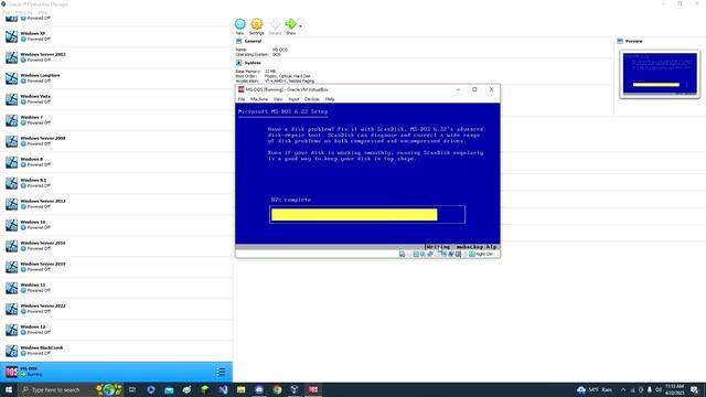 How to get MS-DOS on VirtualBox смотреть онлайн