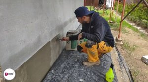 Гидроизоляция цоколя.